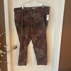 PILCRO/ANTHROPOLOGIE HIGH RISE SLIM ANKLE JEANS SIZE 24W NWT